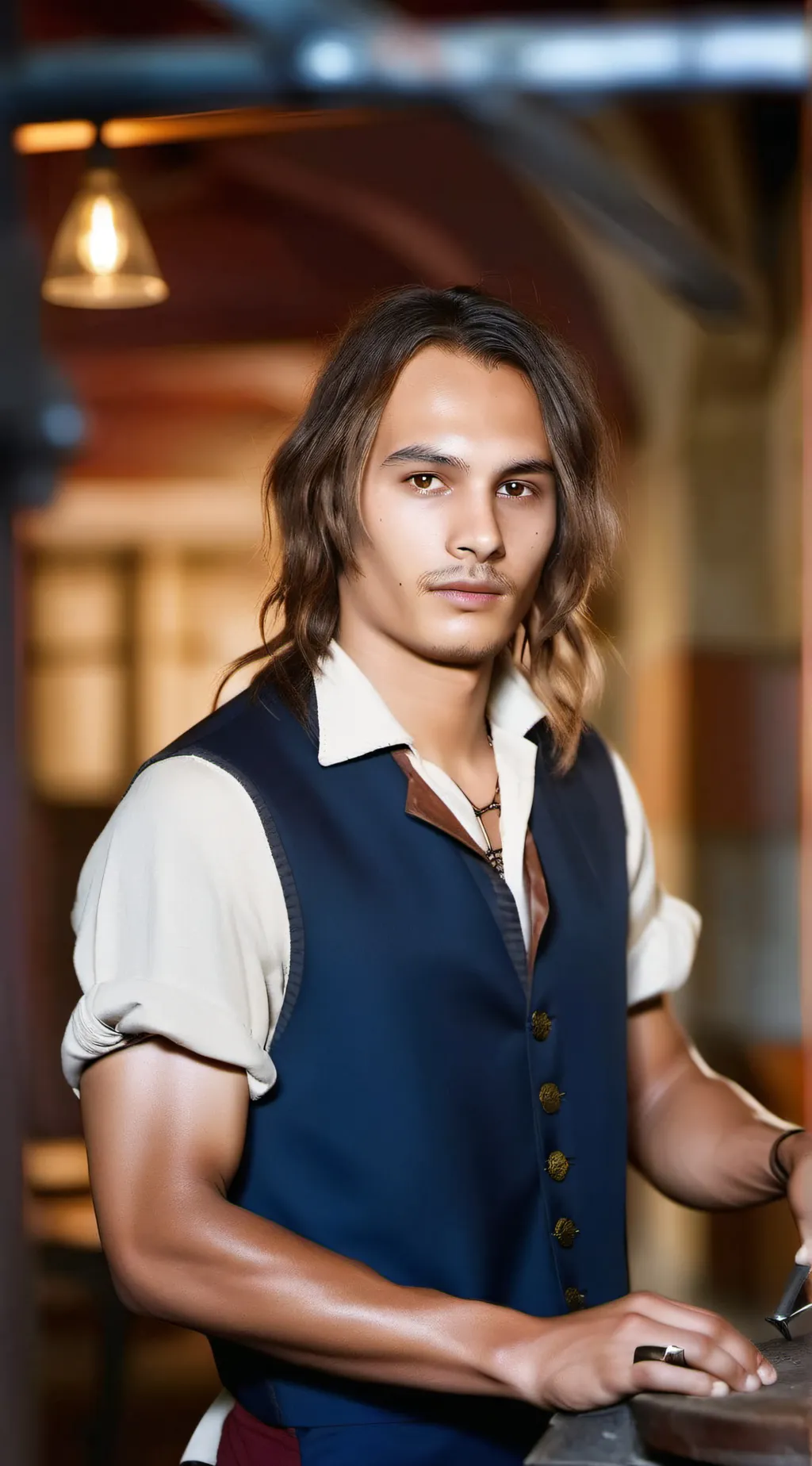 ai character: Frank Clark background