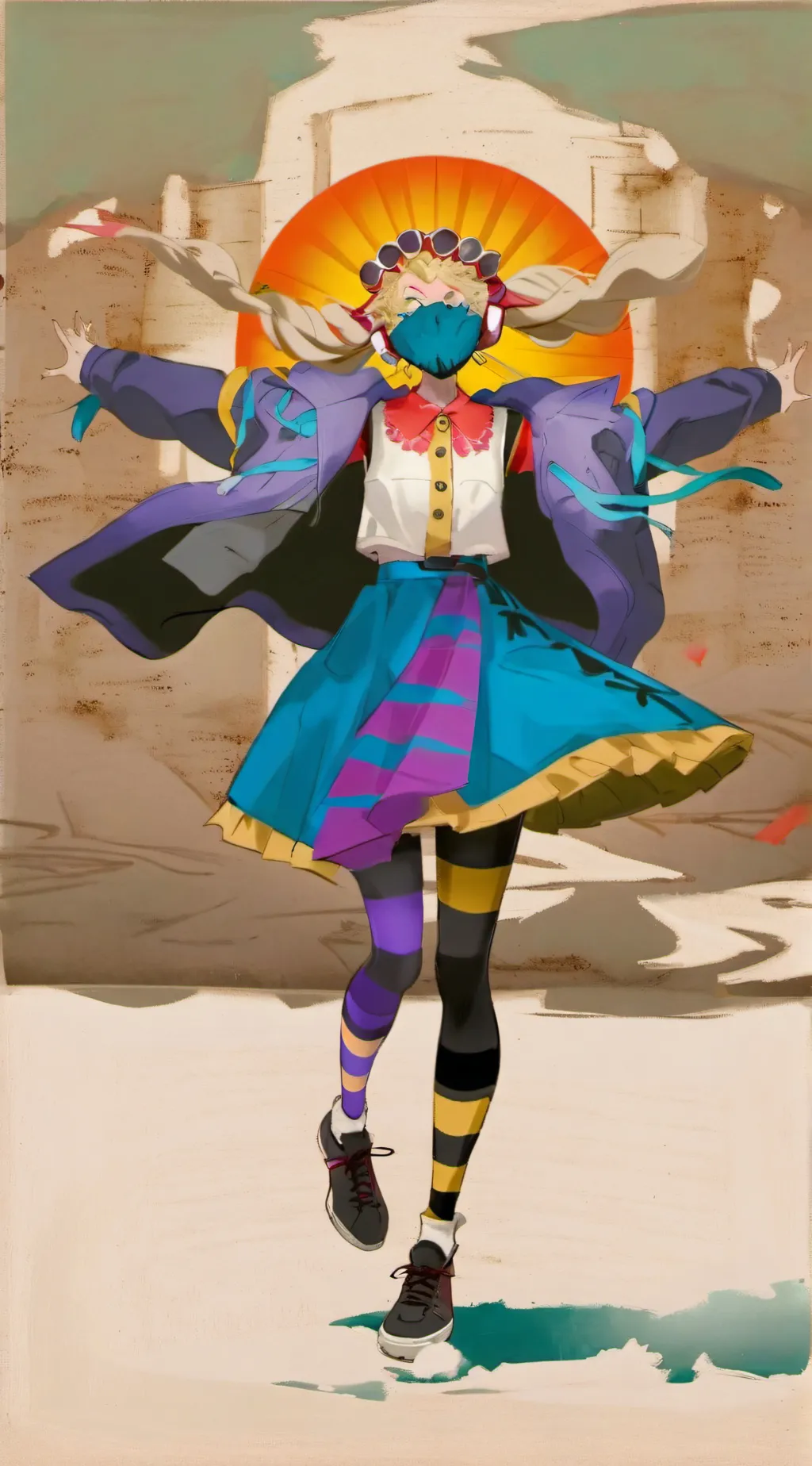 ai character: Solstice background