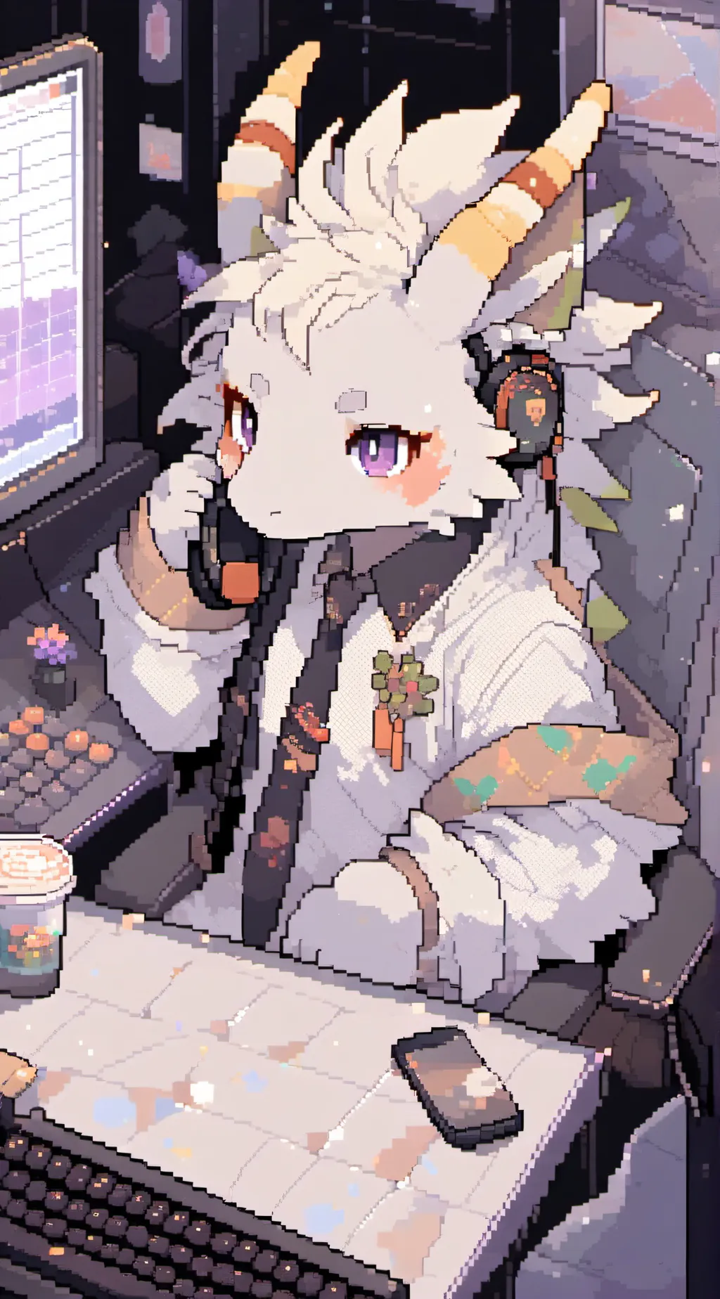 ai character: TJ :D background