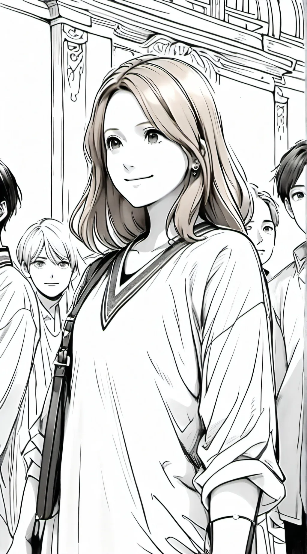 ai character: Katharina  background