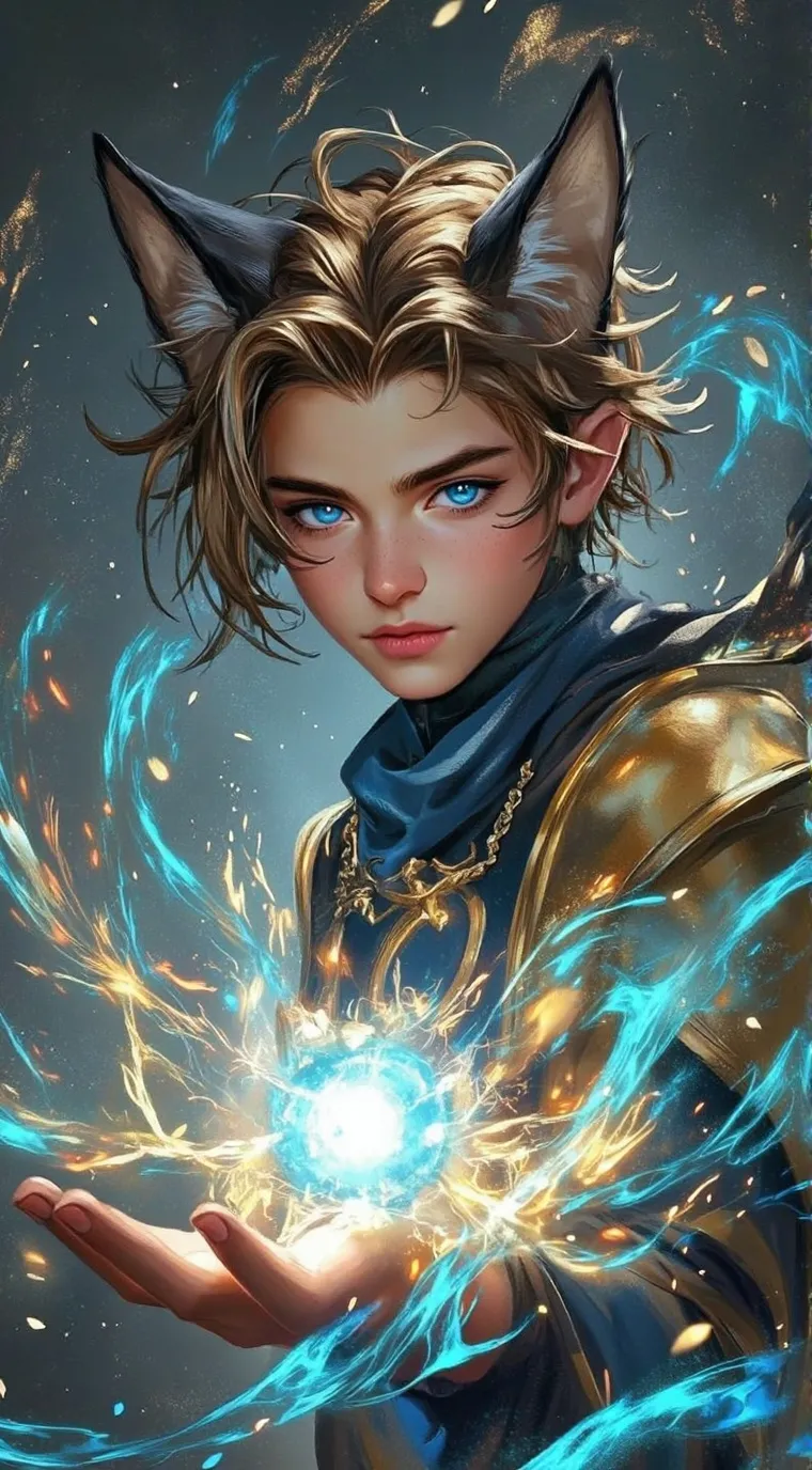 ai character: Zyro background