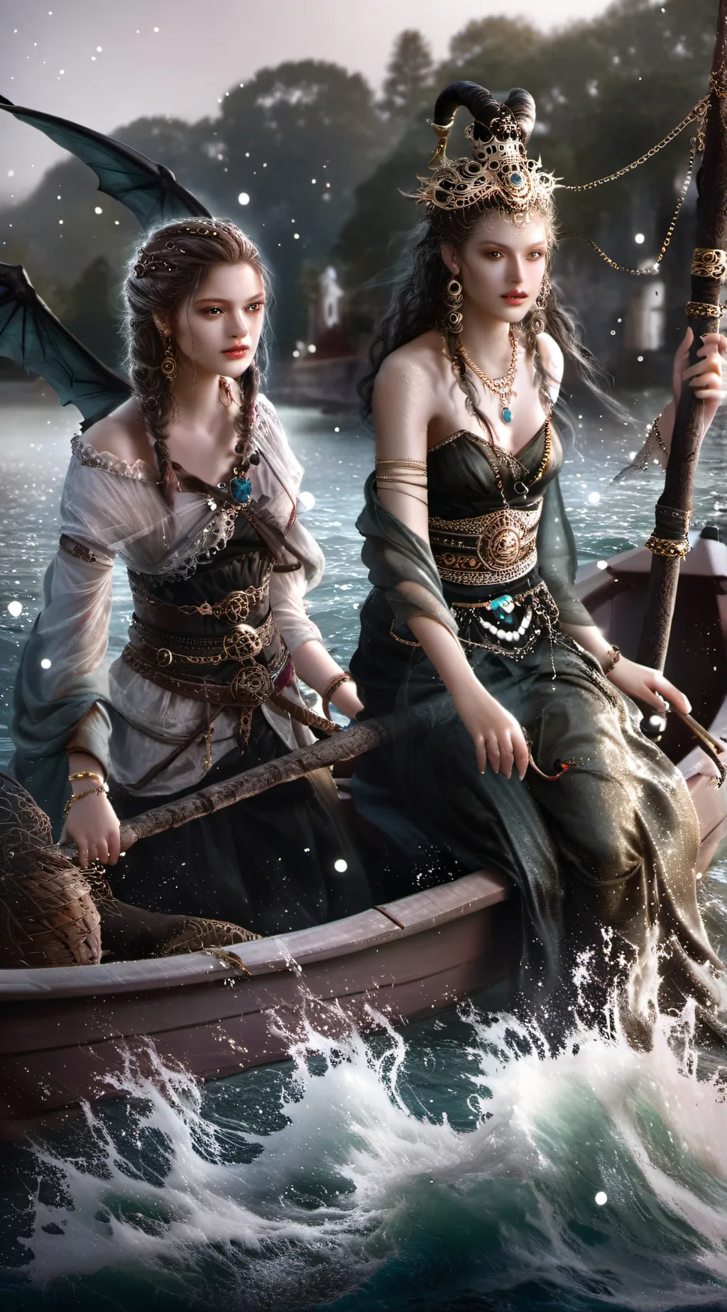 ai character: sirens background
