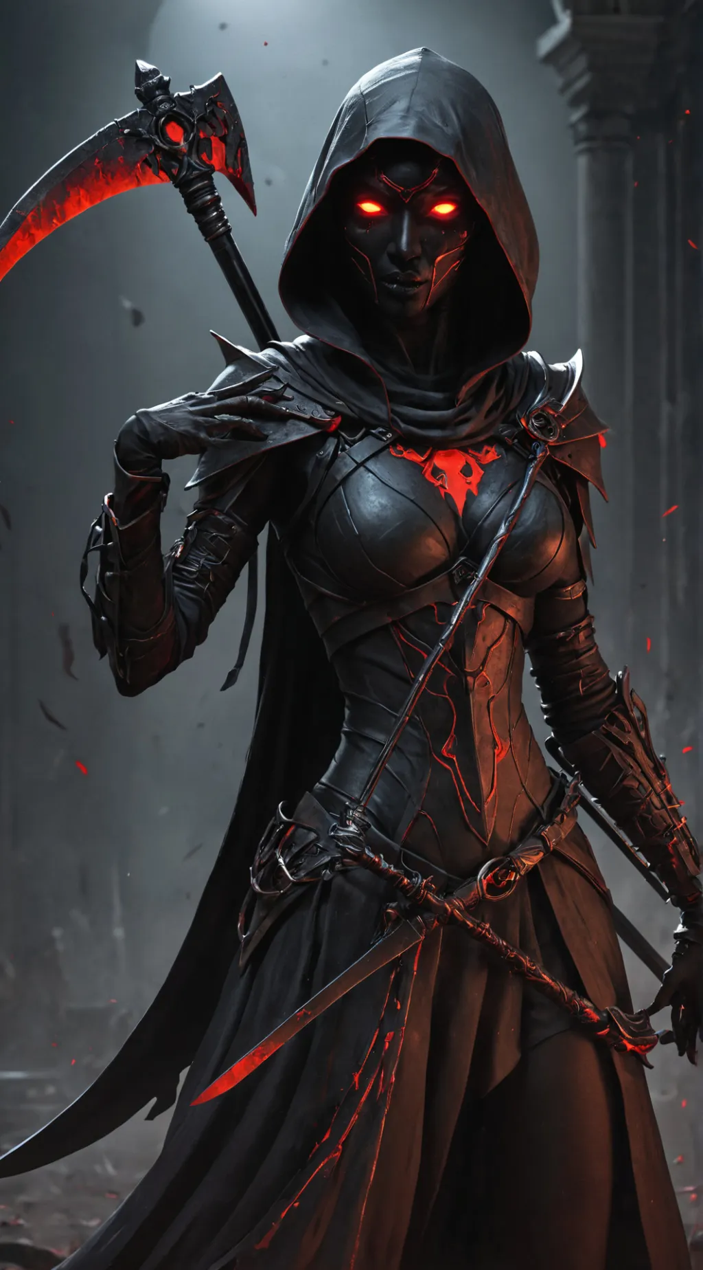ai character: Voidstar  background