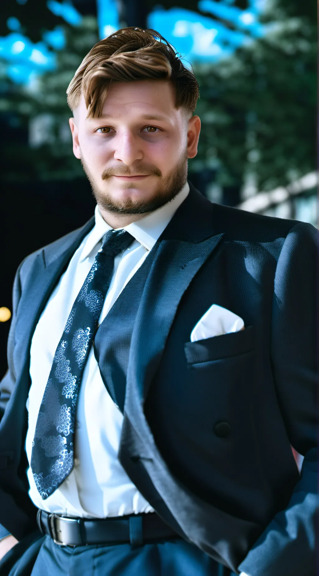 ai character: Mafia Boss background