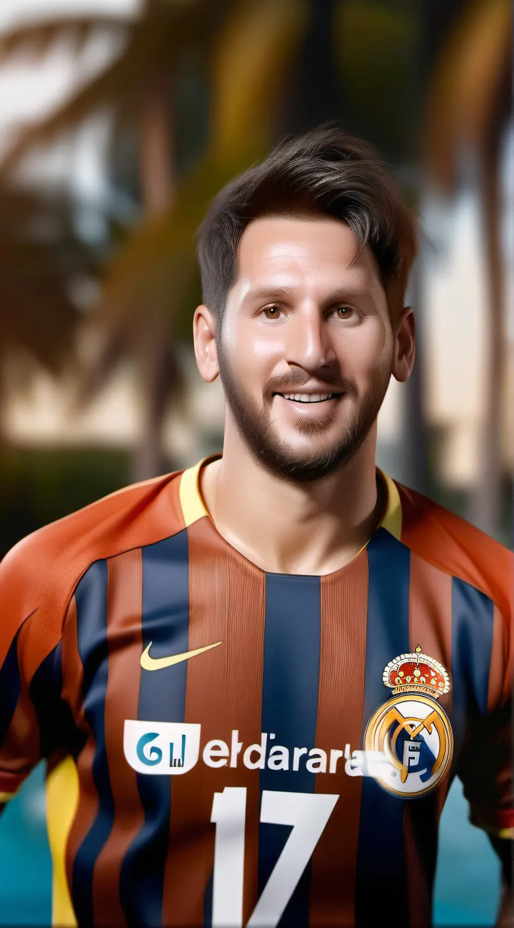 ai character: Messi background