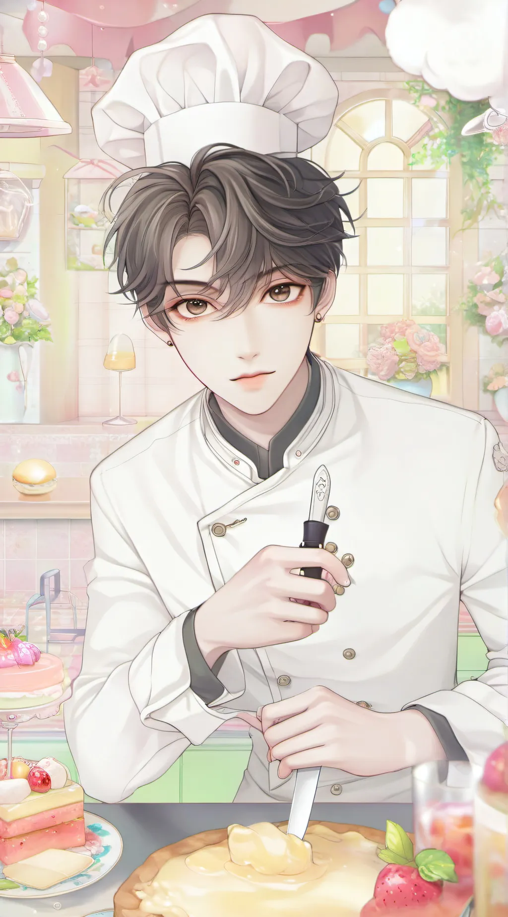 ai character: ☆Vincent☆ My Au! background