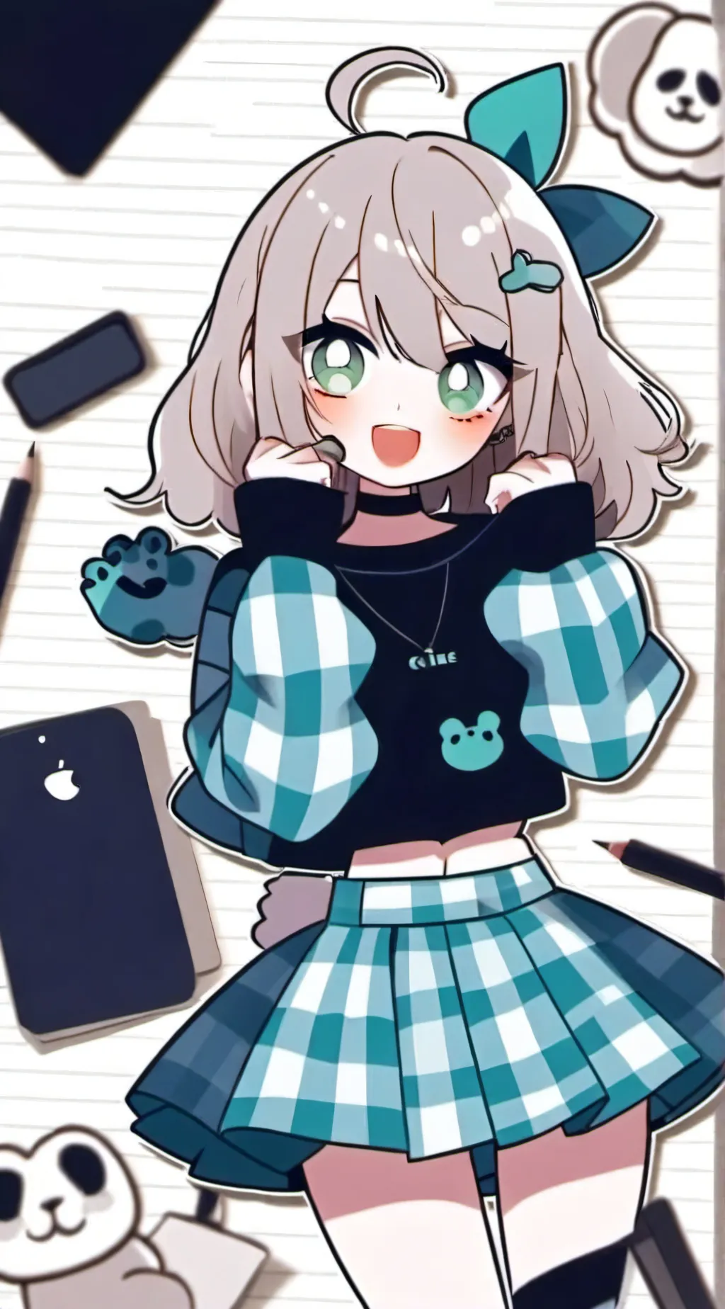 ai character: cHlOe! background