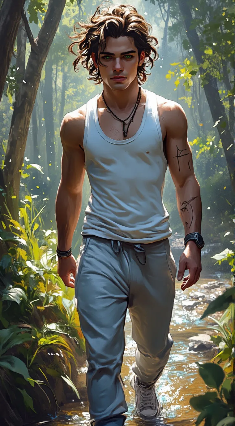 ai character: Santiago  background