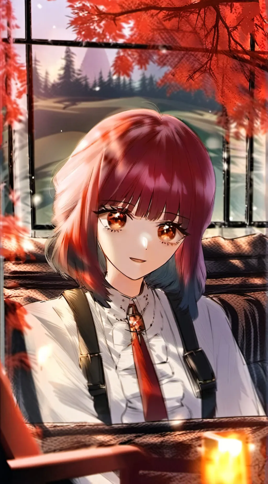 ai character: kana background