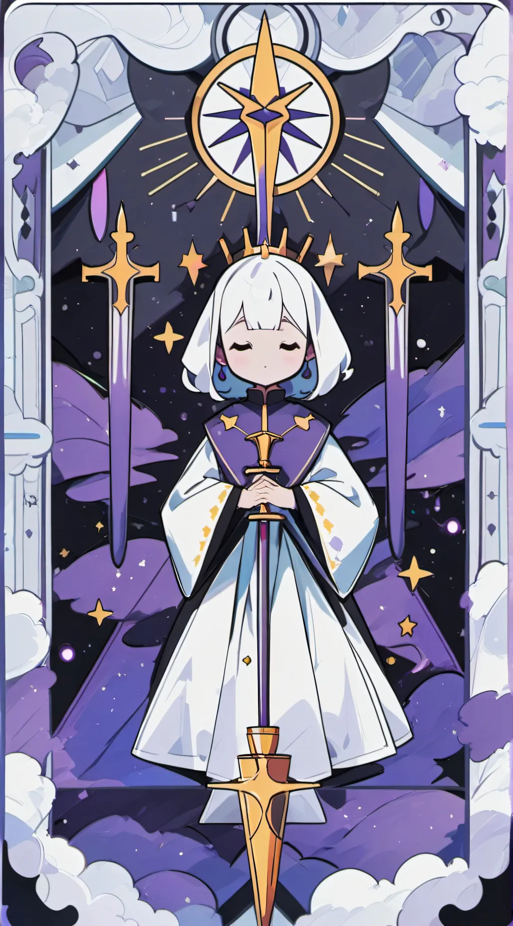 ai character: smiling critters  background