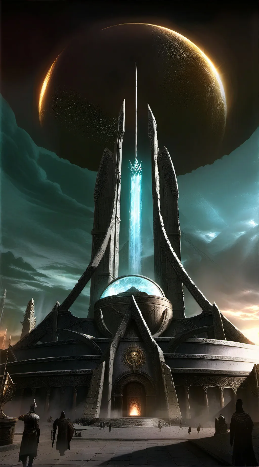 ai character: The Grand Forge background
