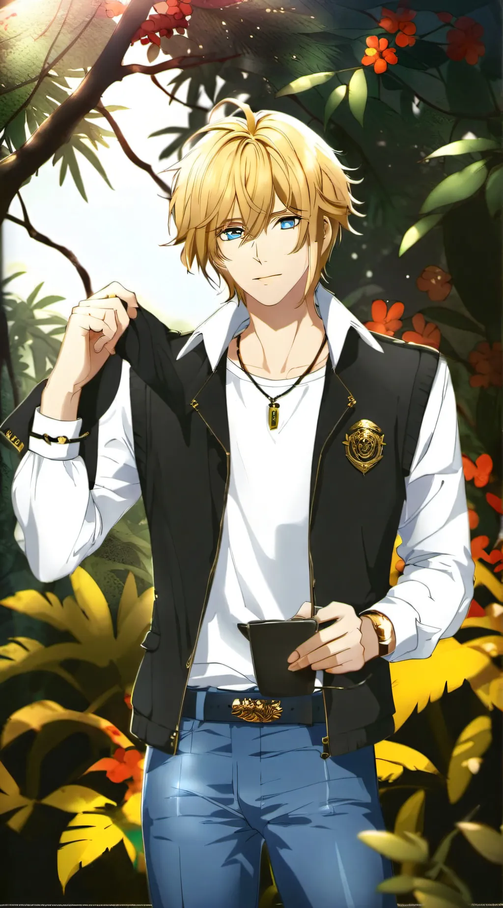 ai character: School! background