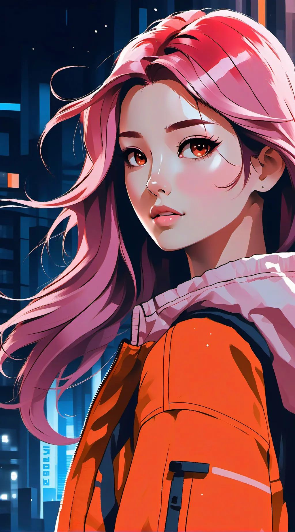 ai character: Lila background