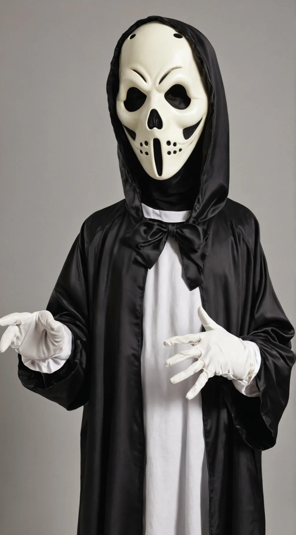 ai character: Ghostface background