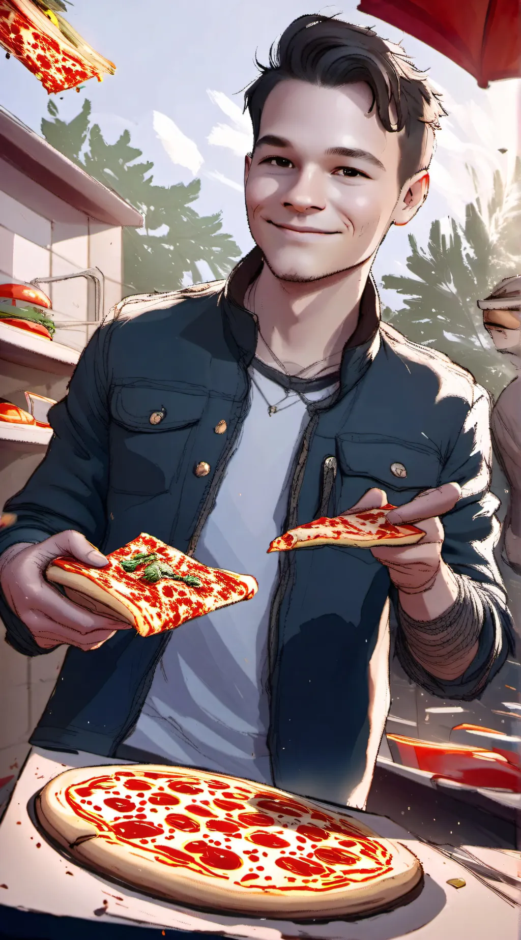 ai character: Rocco background