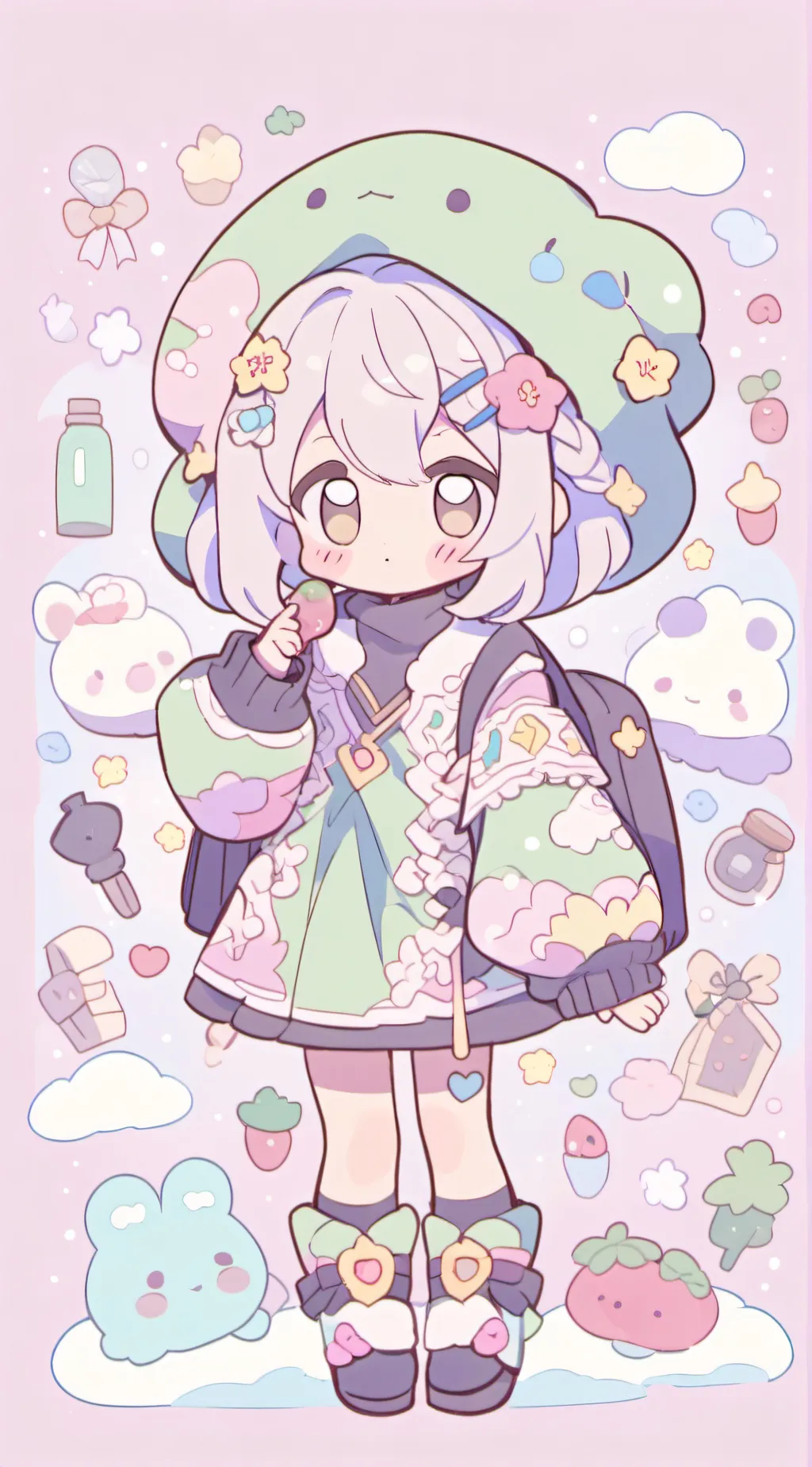 ai character: graby 2 background
