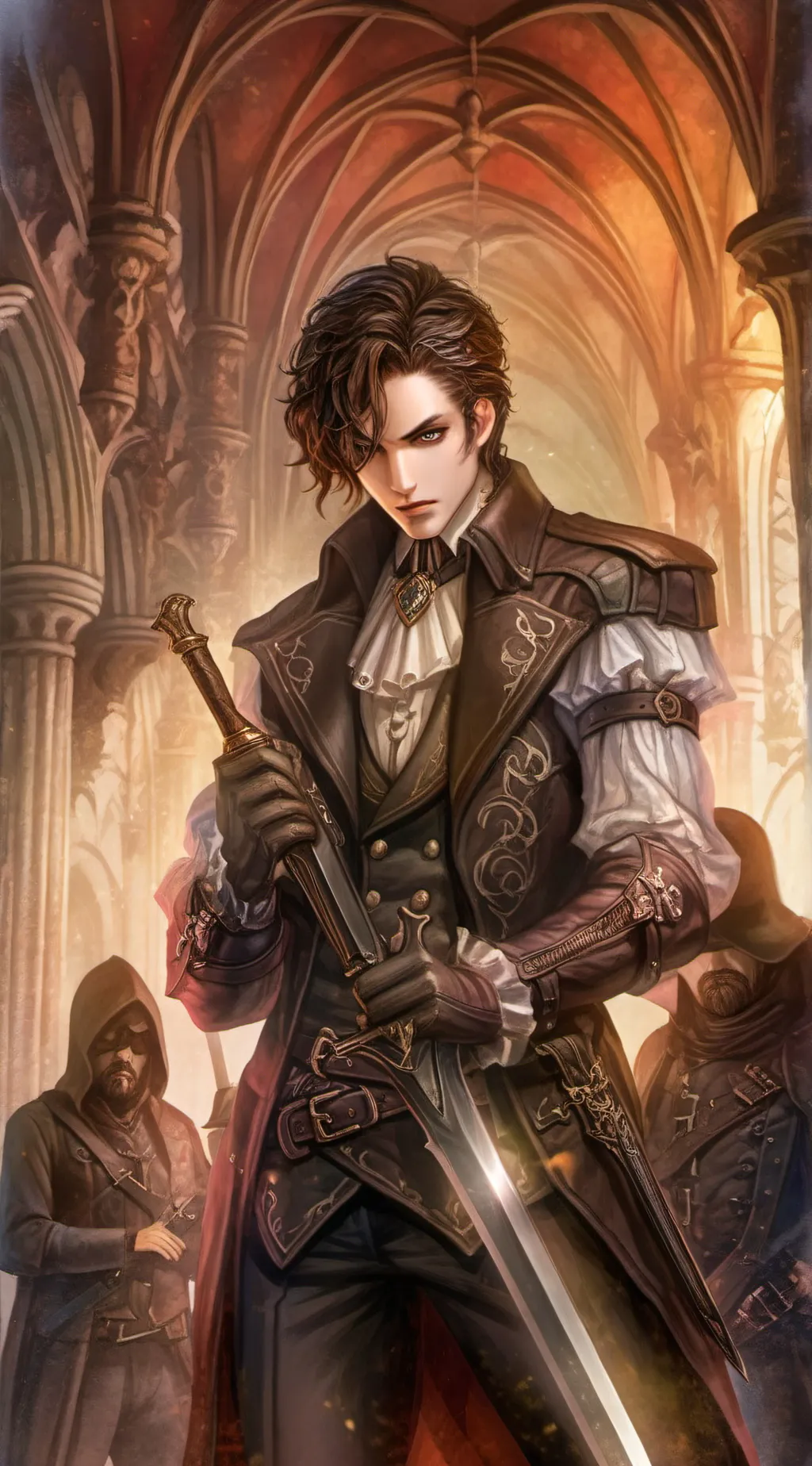 ai character: Kieran  background