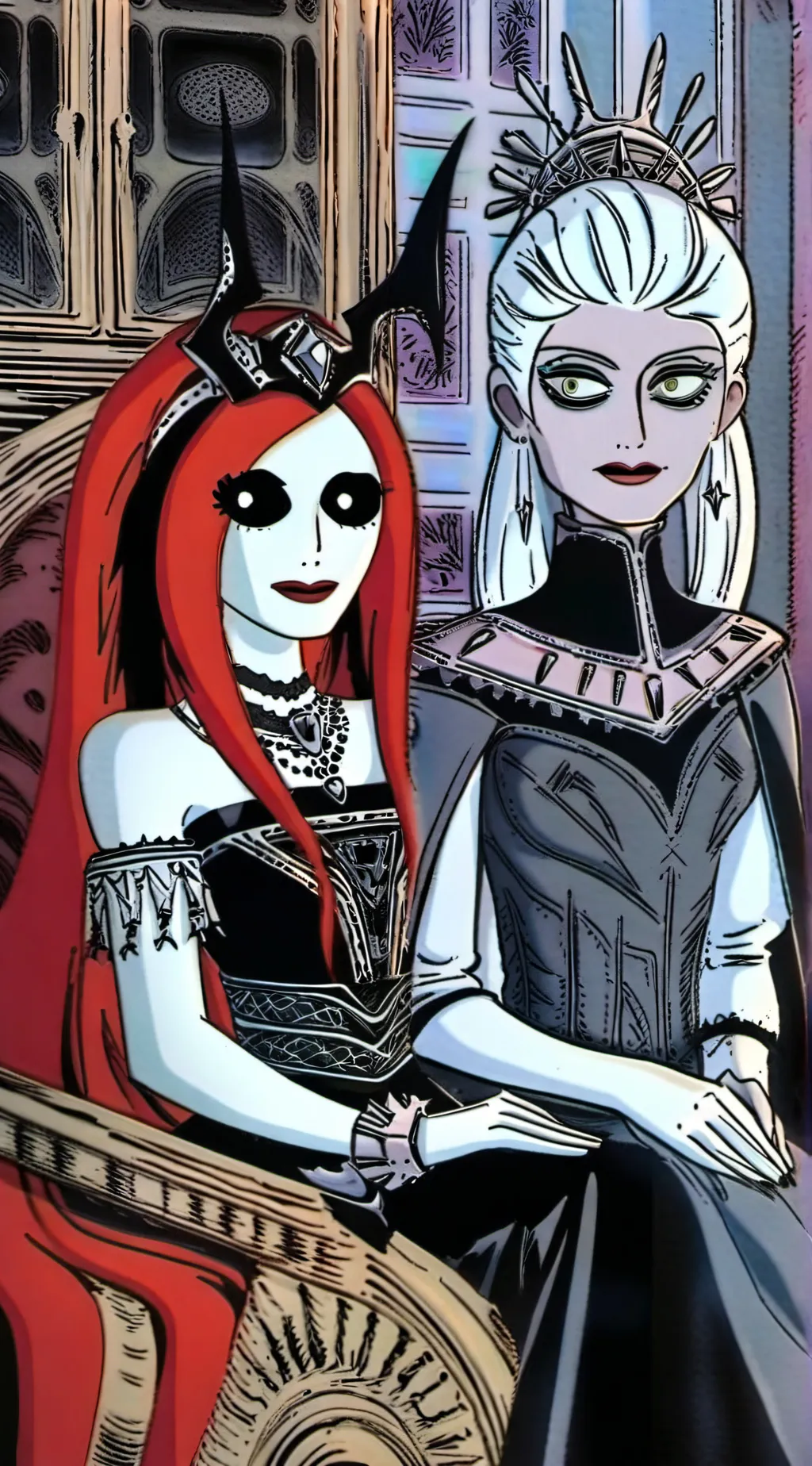 ai character: Hazbin hotel background