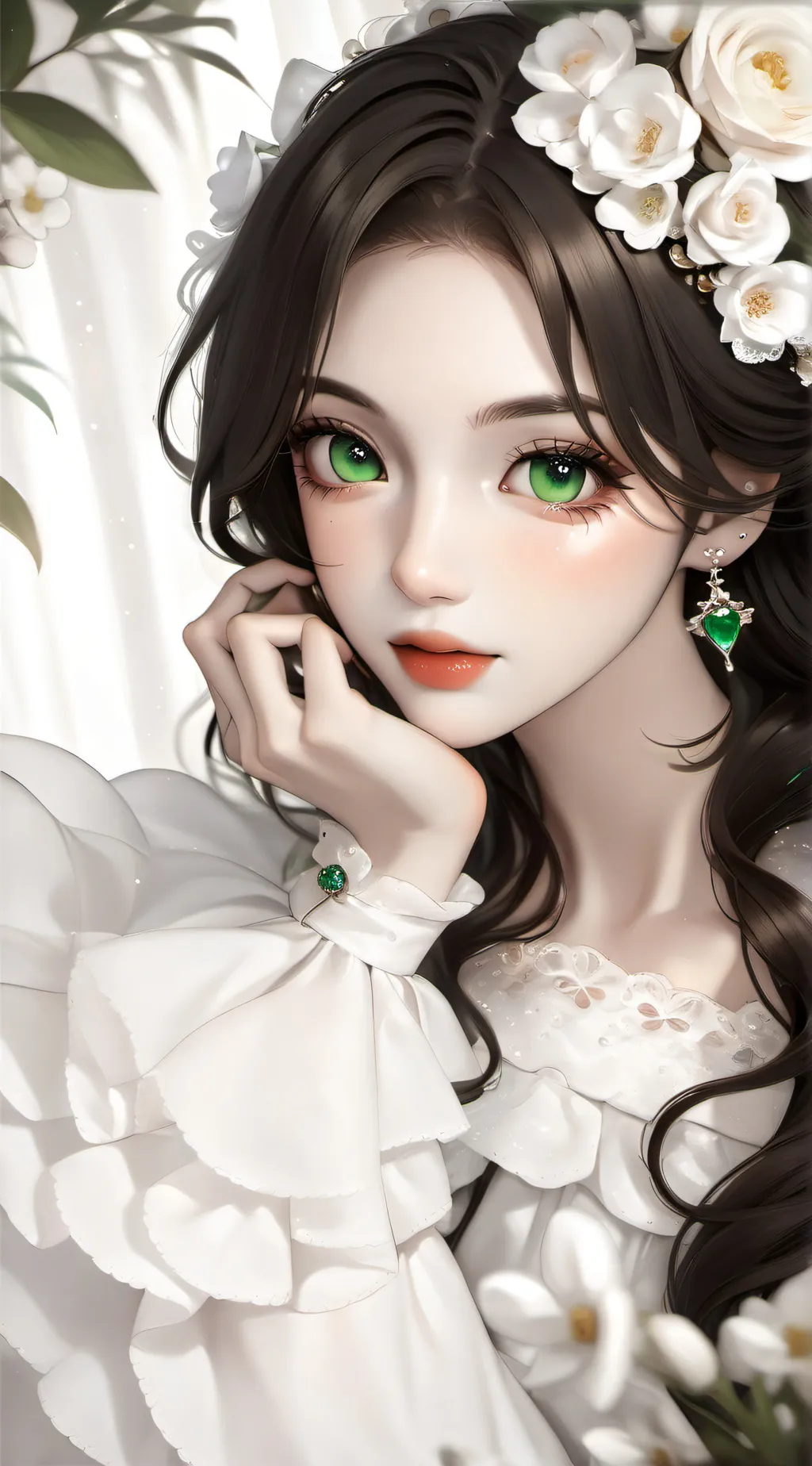 ai character: olivia background