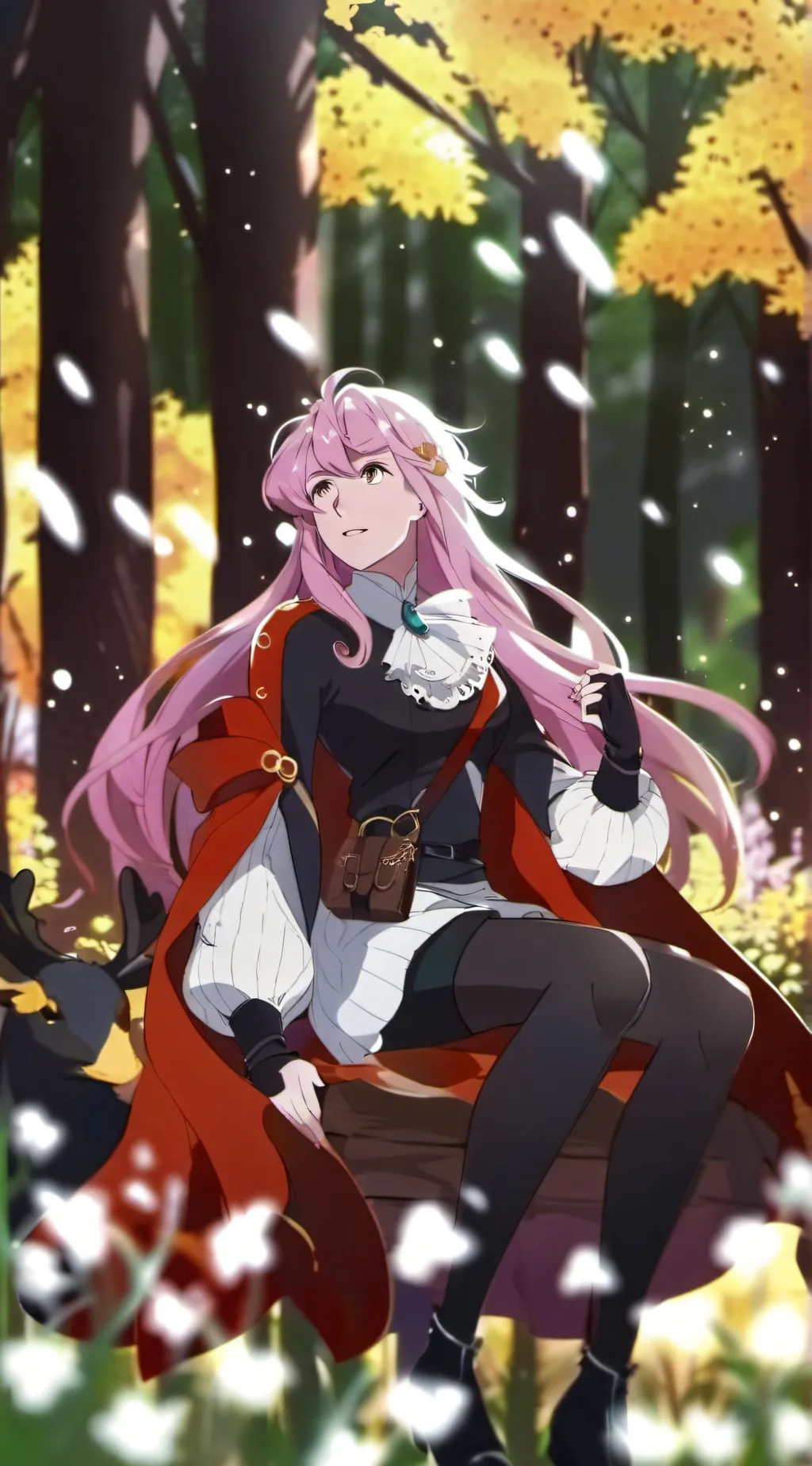 ai character: Mitsuri Kanroji background