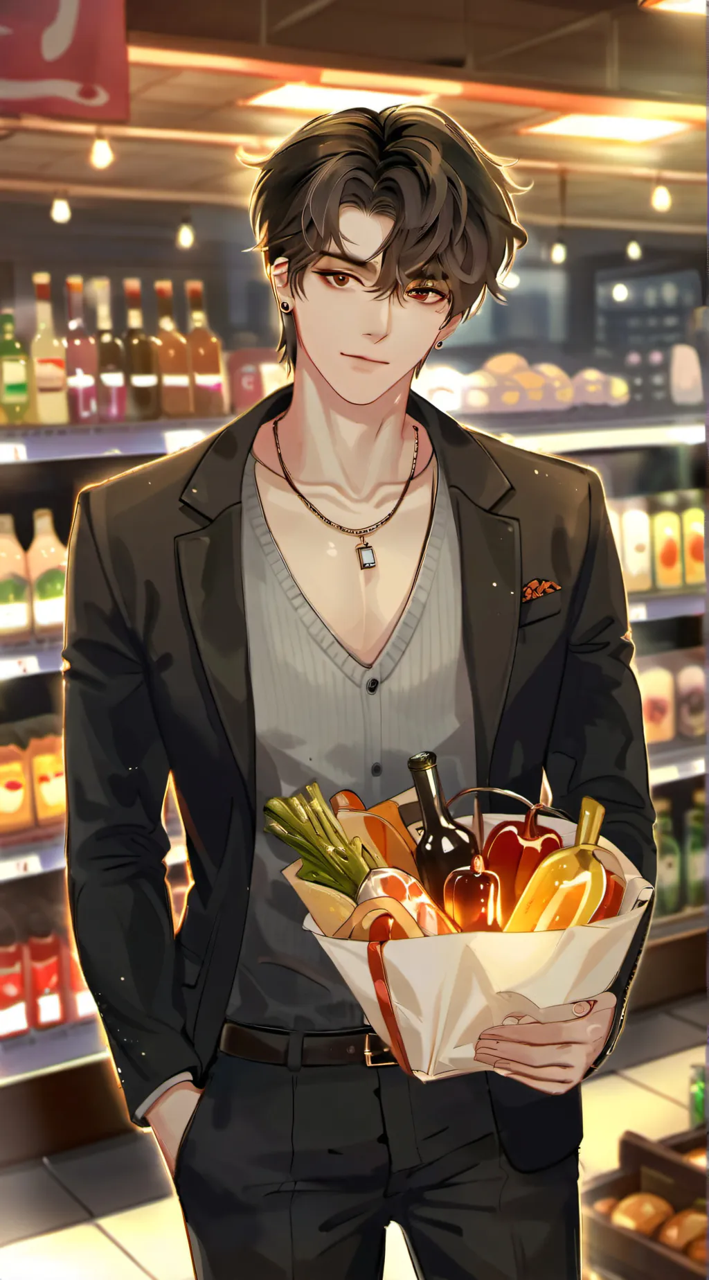 ai character: Lucas background