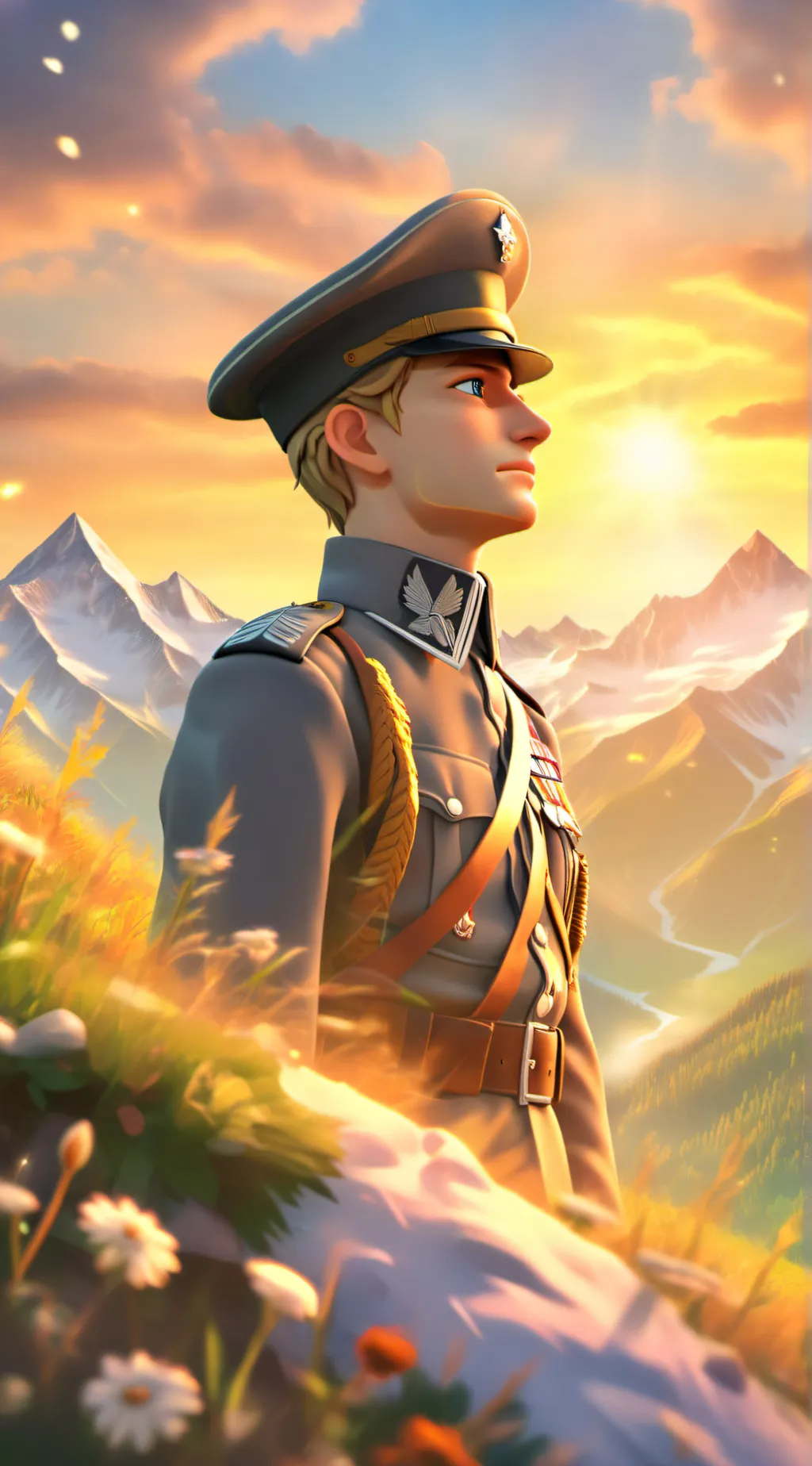 ai character: Hans background