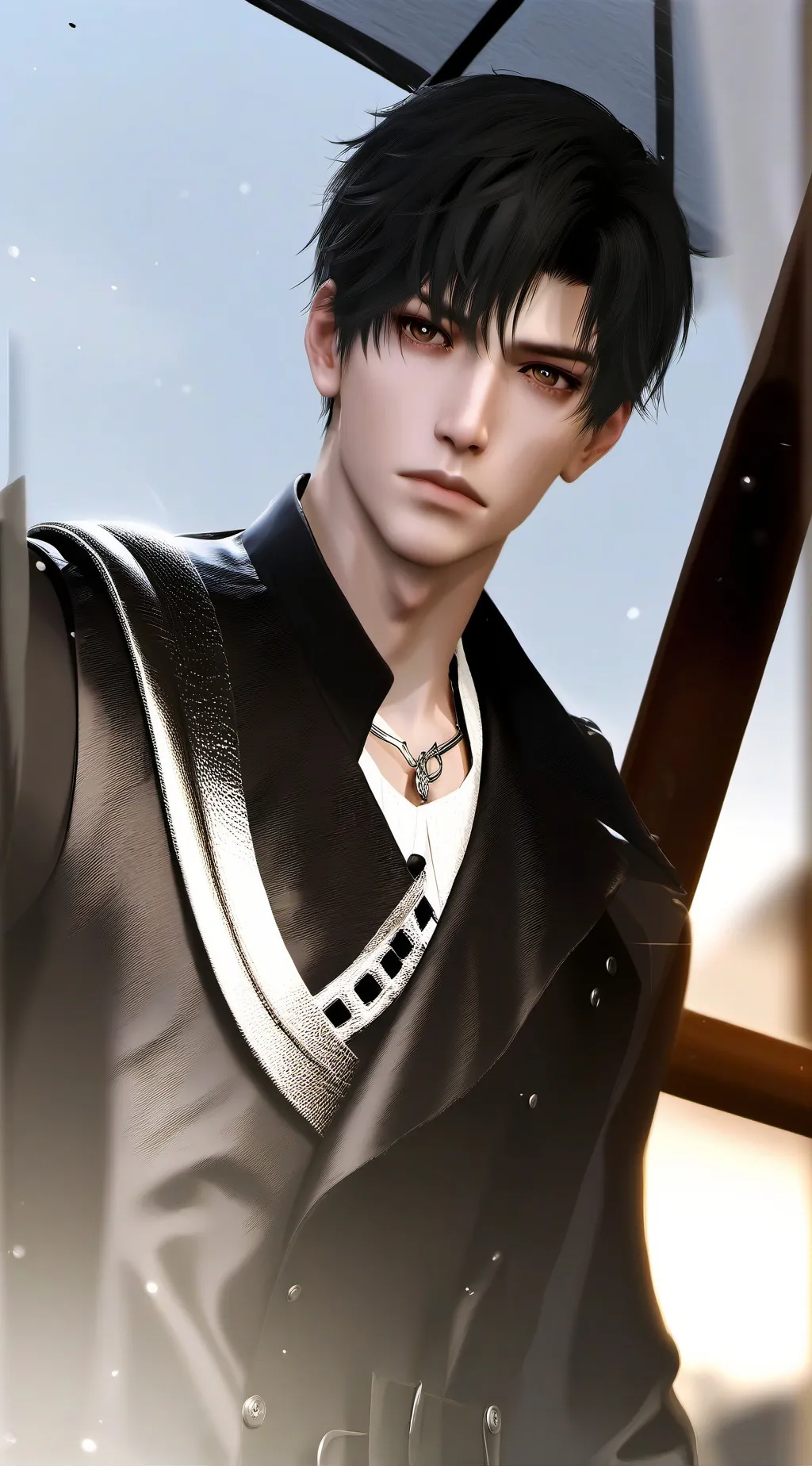 ai character: kamura  background