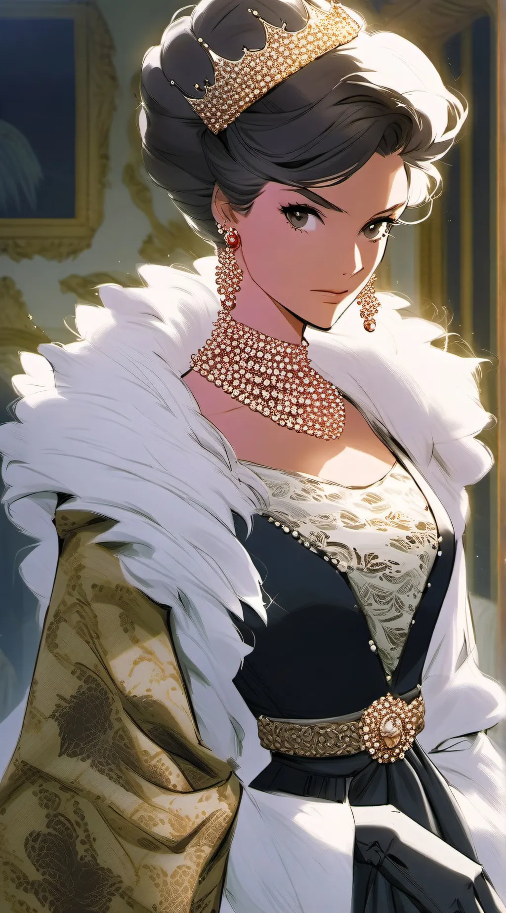 ai character: Queen Valeria background
