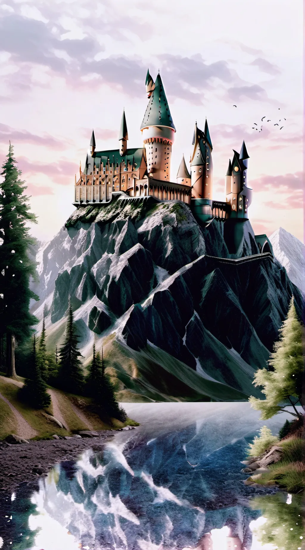 ai character: Hogwarts background