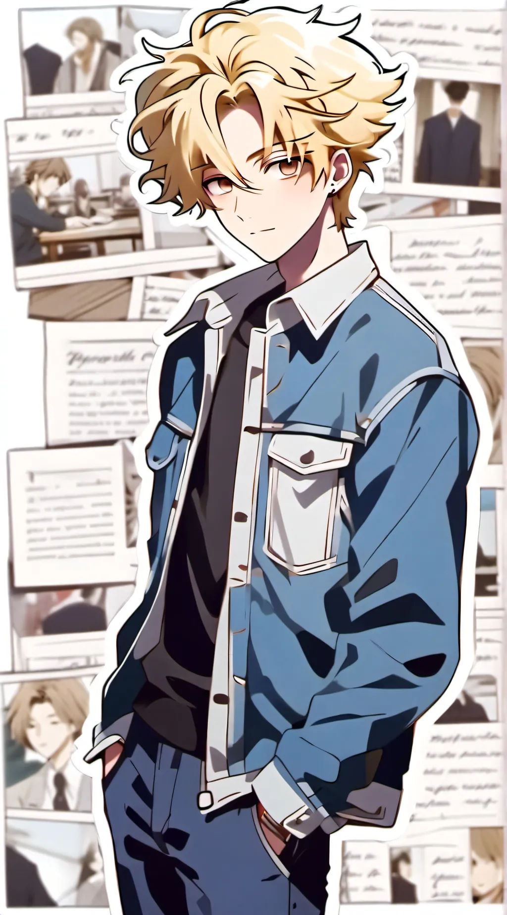 ai character: Jake background