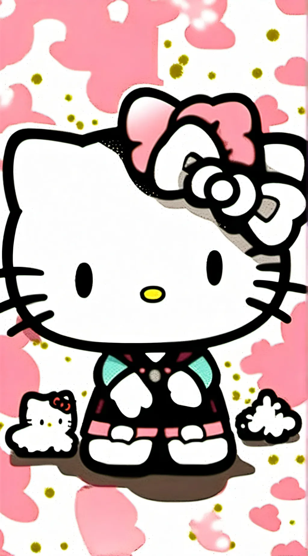 ai character: Hello kitty 💕 background