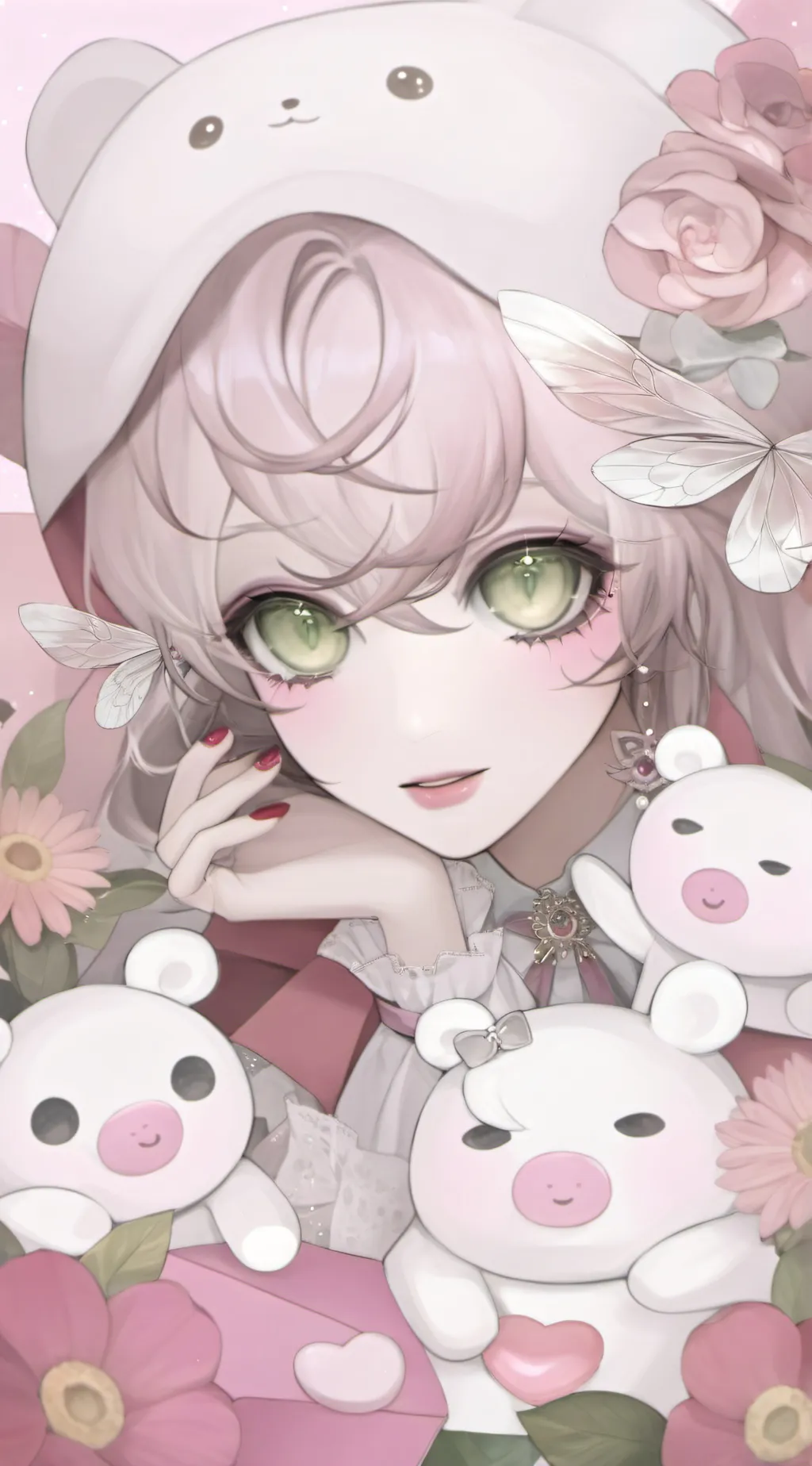ai character: Ava  background