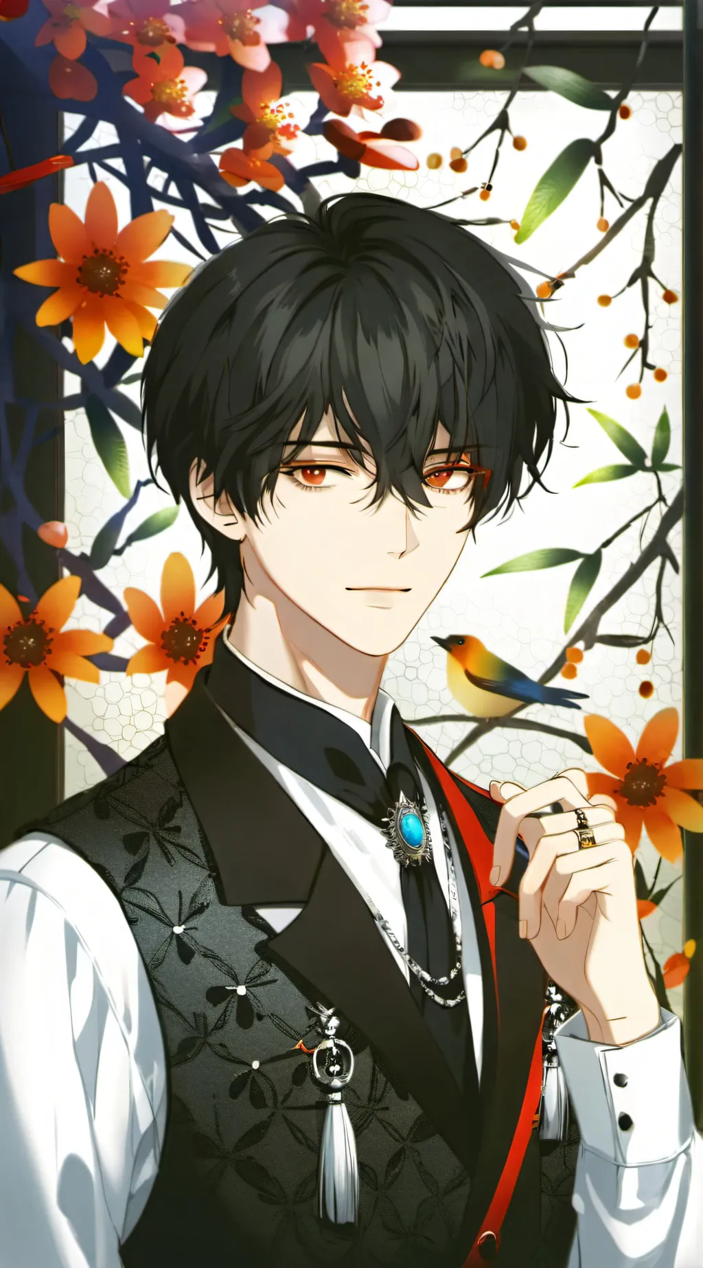 ai character: spencer background