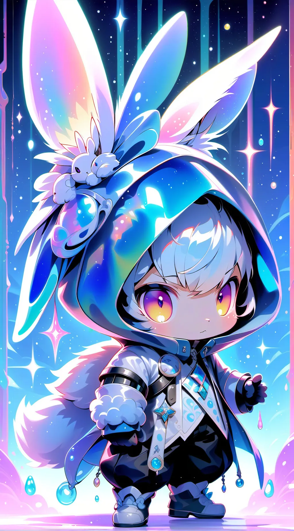 ai character: Bunny background