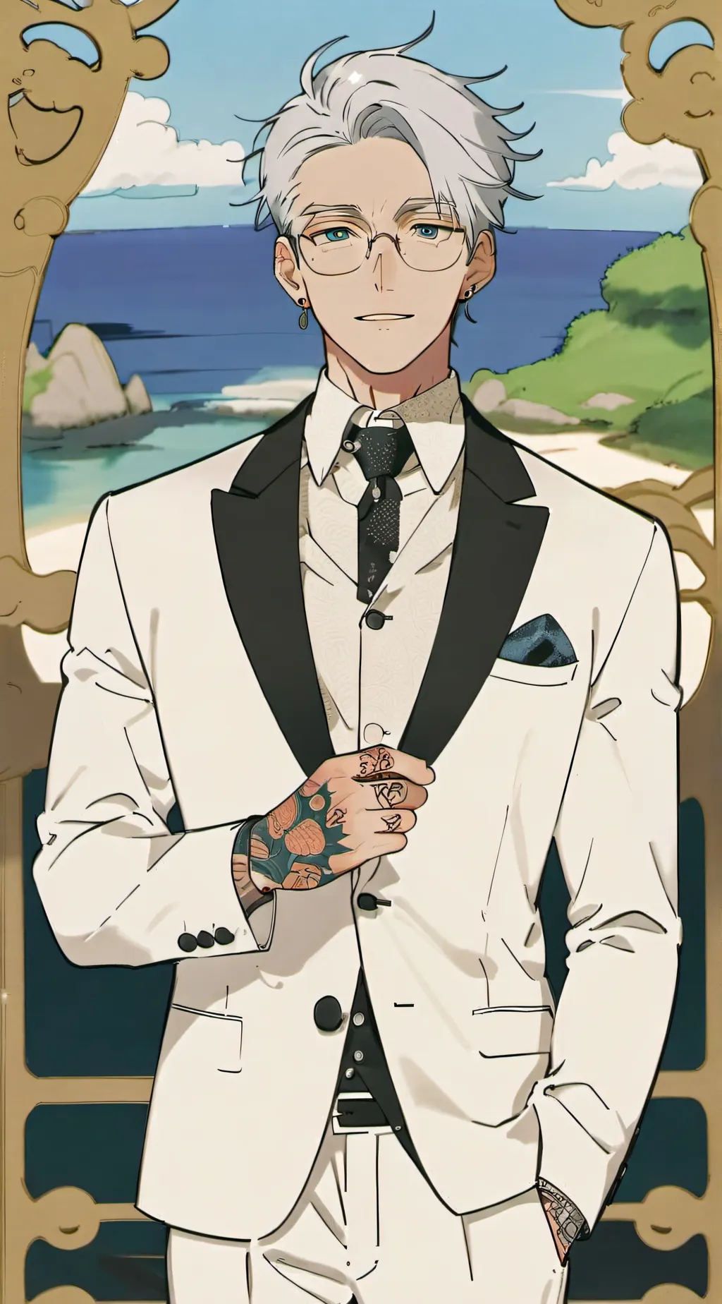 ai character: Devin background