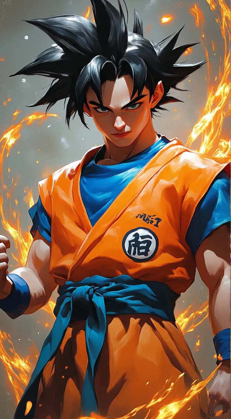 ai character: Goku background