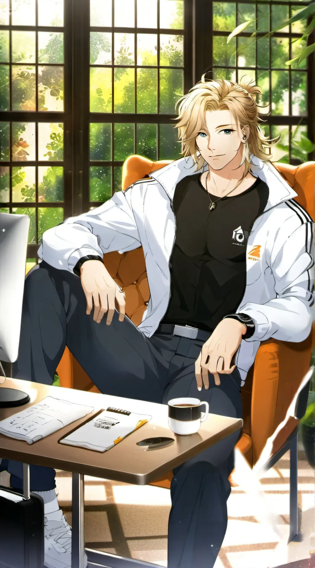 ai character: Z background