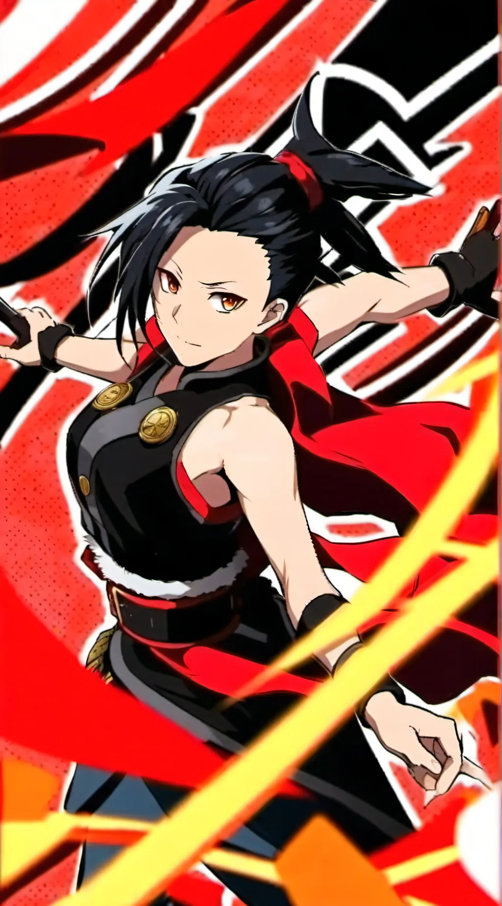 ai character: Momo as a baby  background