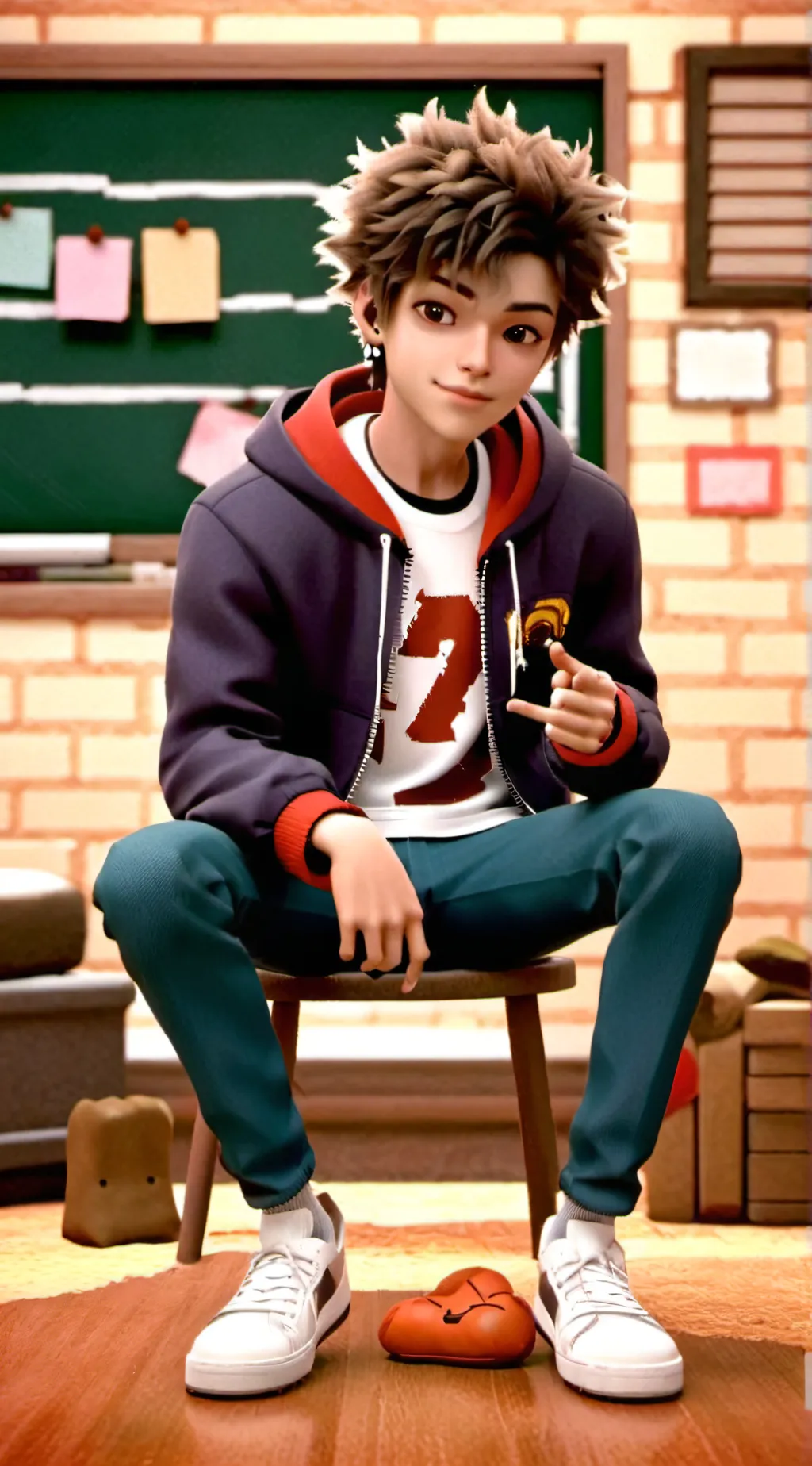 ai character: Kyle🤭 background