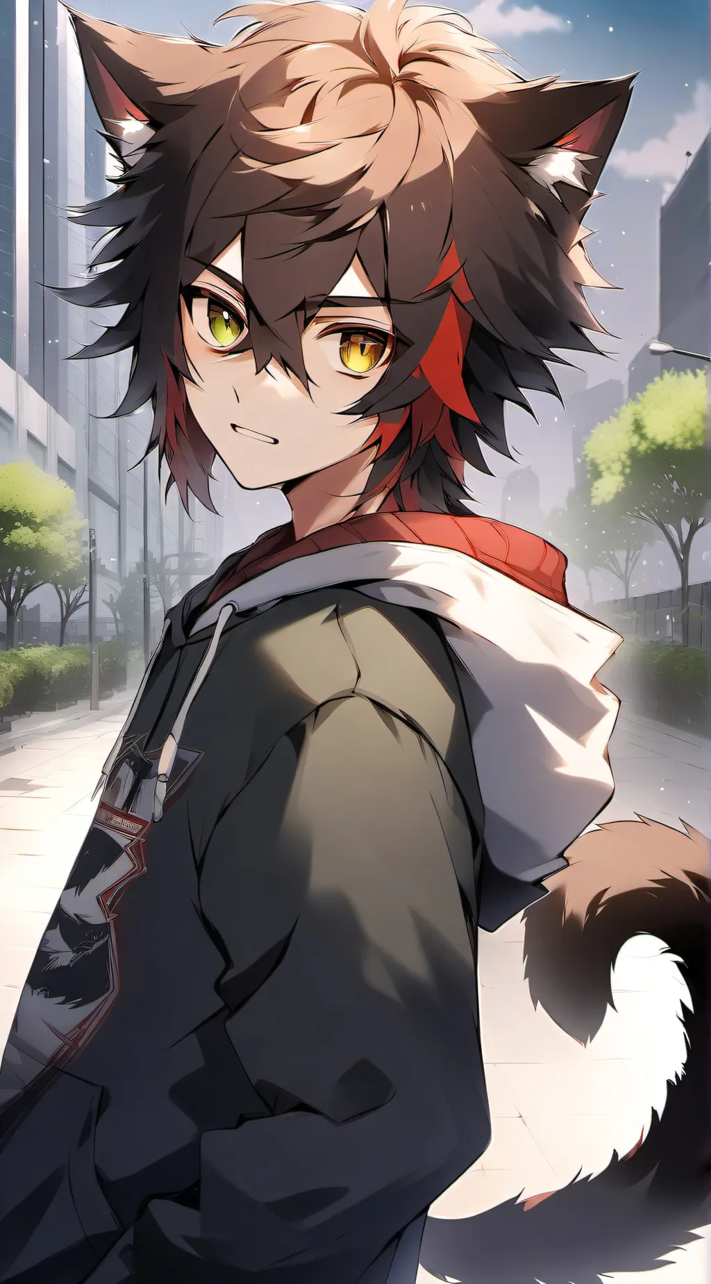 ai character: Hunter background
