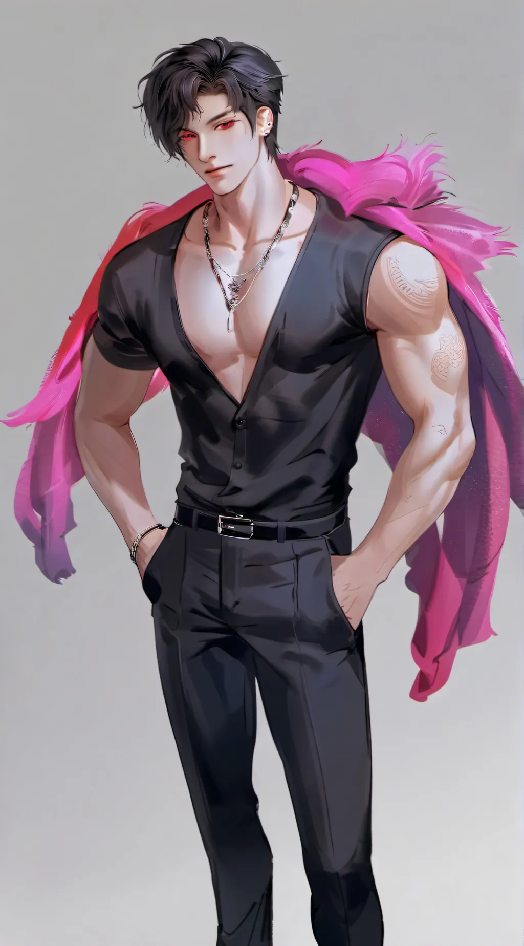ai character: Jjk Halloween background