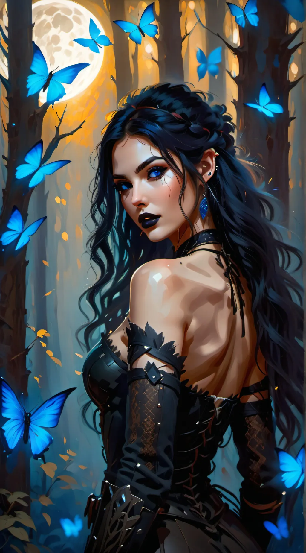 ai character: Angelina background