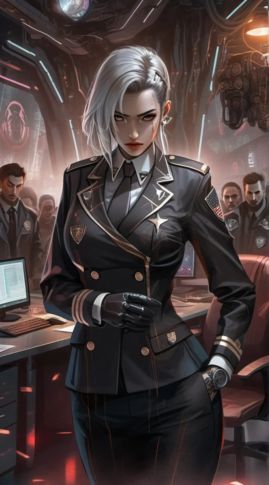 ai character: Jennifer Hemsworth background
