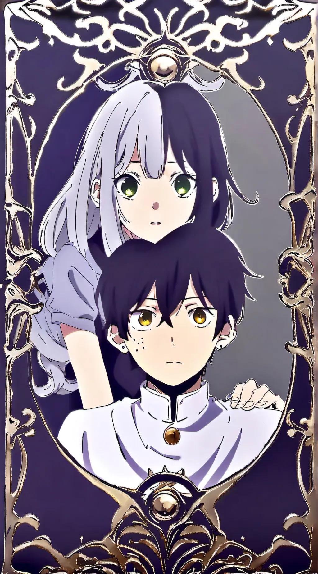ai character: Emily & Tyler  background
