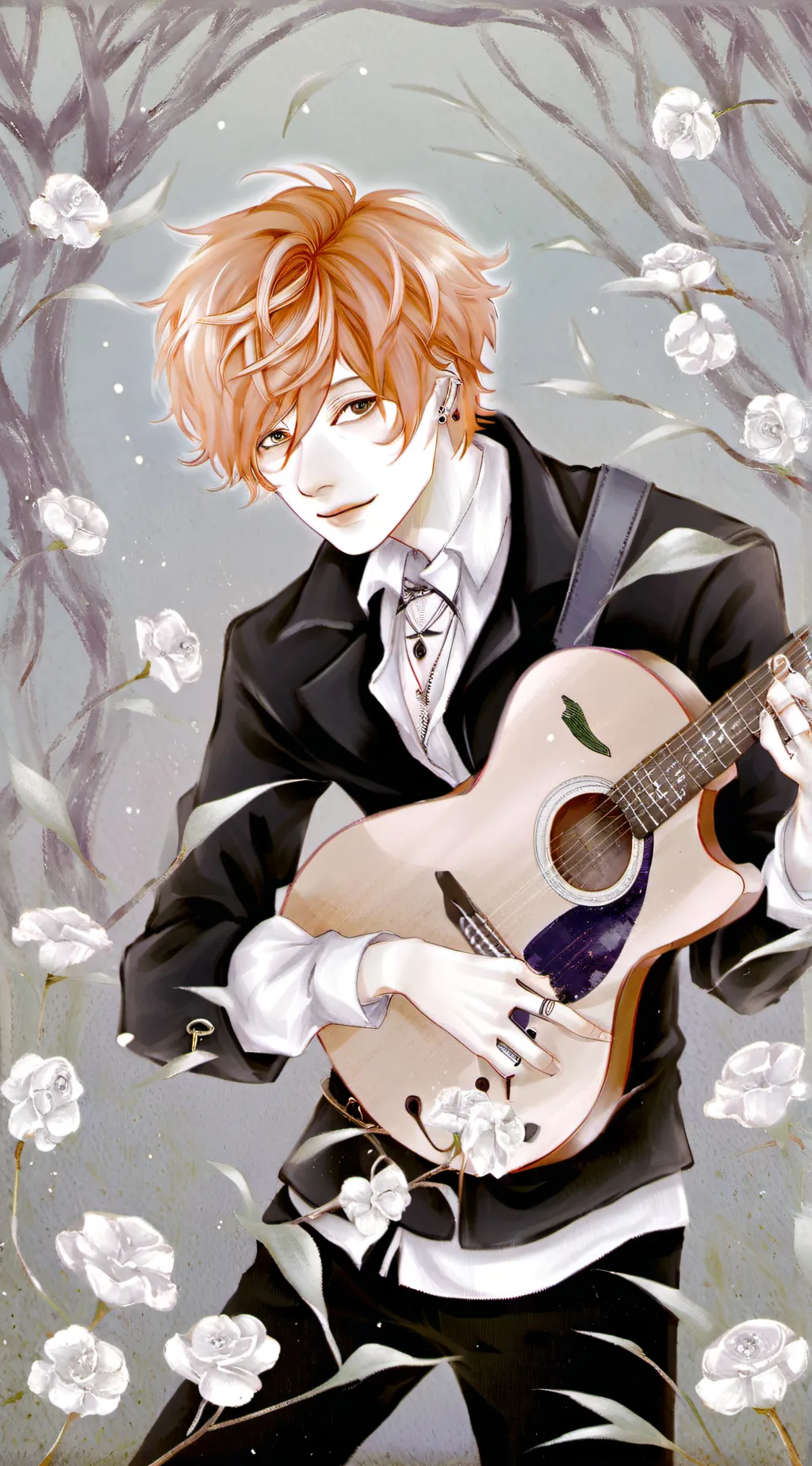 ai character: Ed Sheeran  background