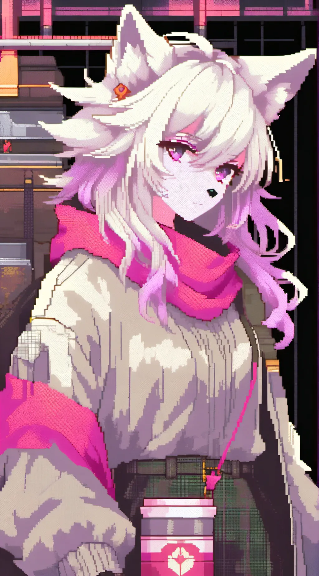 ai character: Mira background