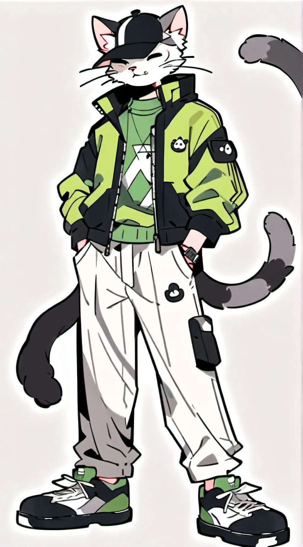 ai character: Leo background