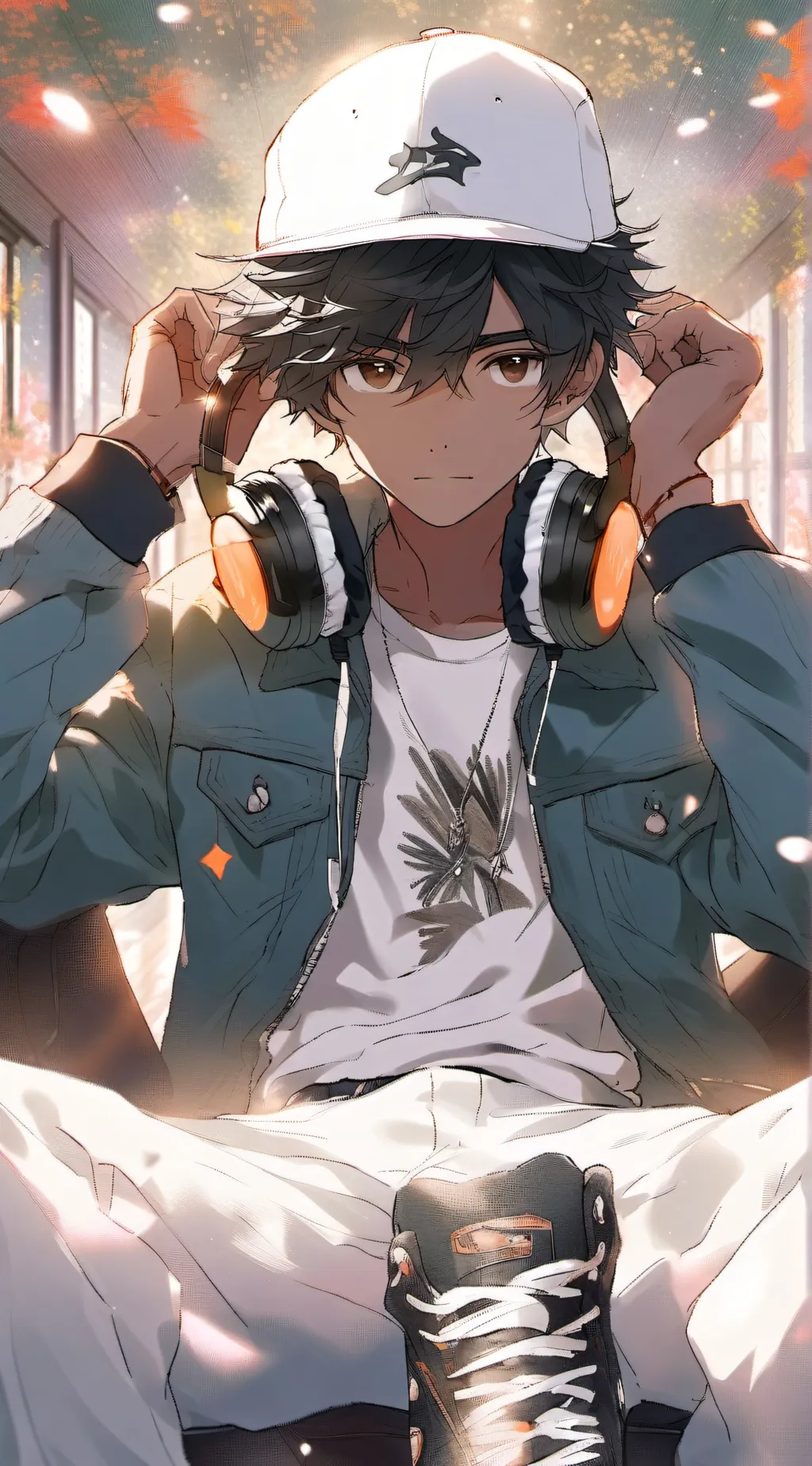 ai character: Sol  background