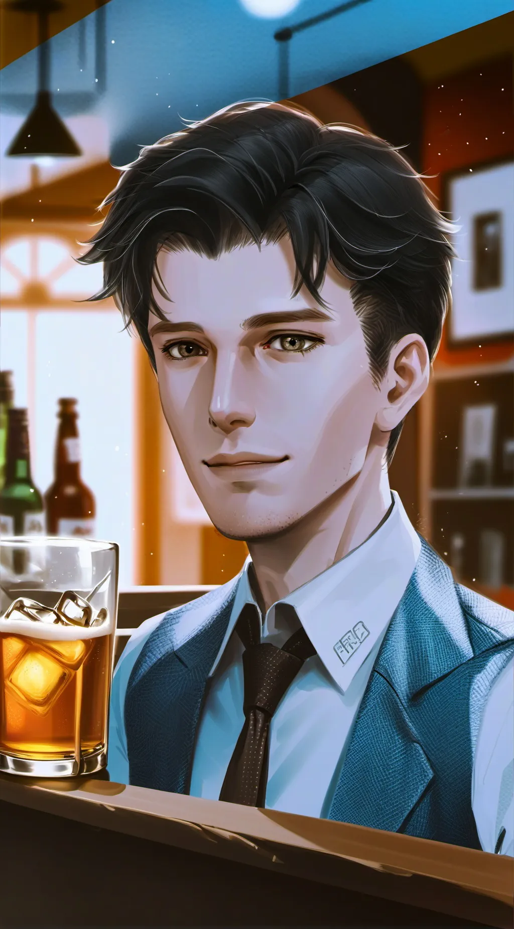 ai character: Ethan background