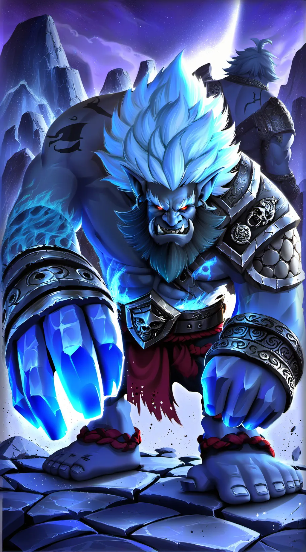 ai character: troll jim  background